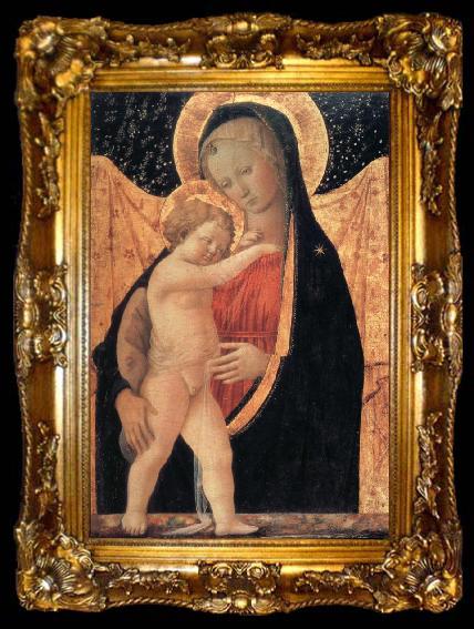 framed  Fra Filippo Lippi Madonna and Child, ta009-2